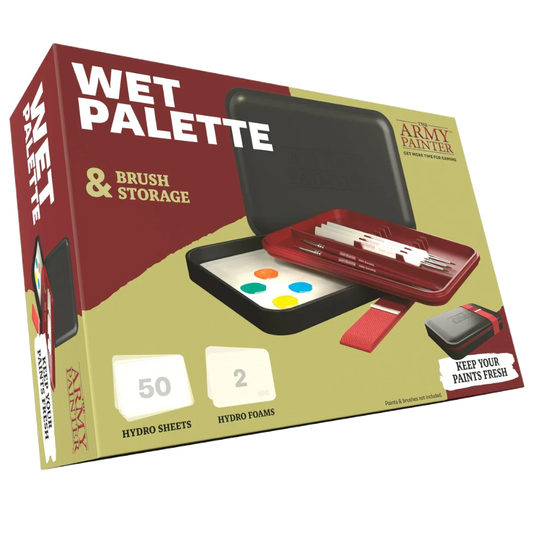 army painter wet palette brush storage hydro foam