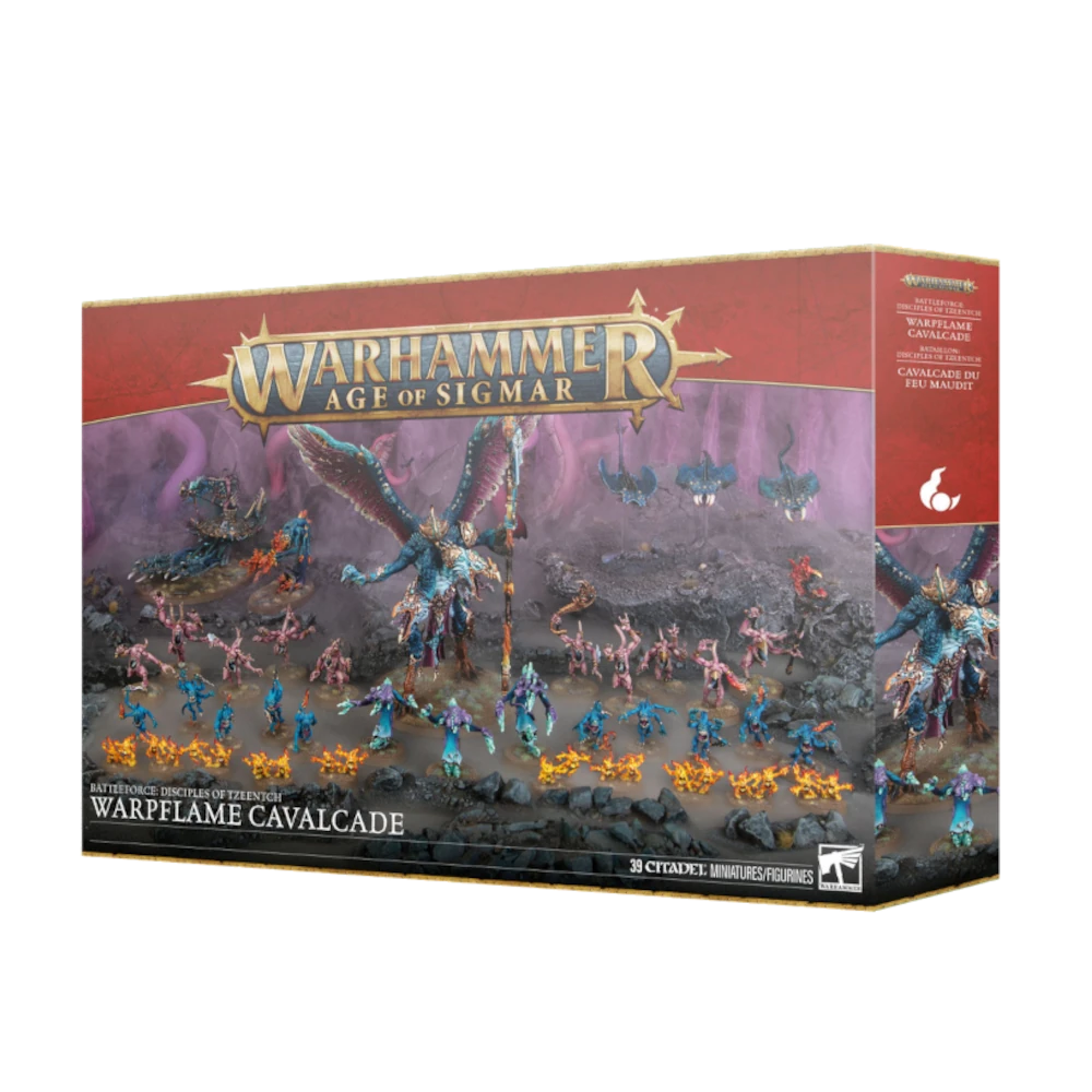 games workshop warhammer battleforce disciples tzeentch warpflame cavalcade