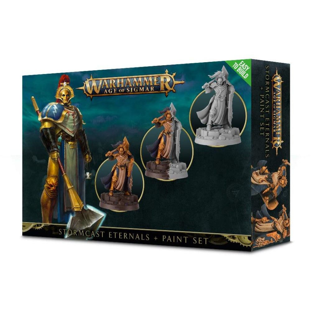 warhammer age sigmar stormcast eternals paint set miniatures