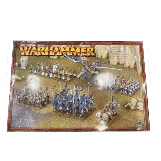 warhammer fantasy high elf army set