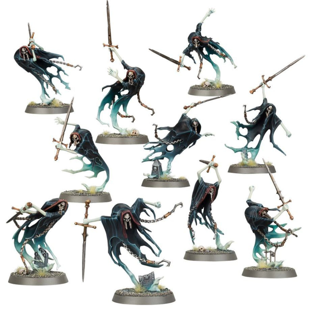 warhammer age sigmar nighthaunt bladeghiest revenants tormented spectres