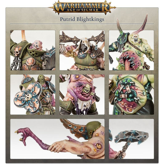 warhammer age sigmar blightkings maggotkin nurgle putrid citadel