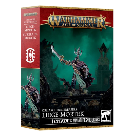 warhammer age sigmar ossiarch bonereapers liege mortek miniture