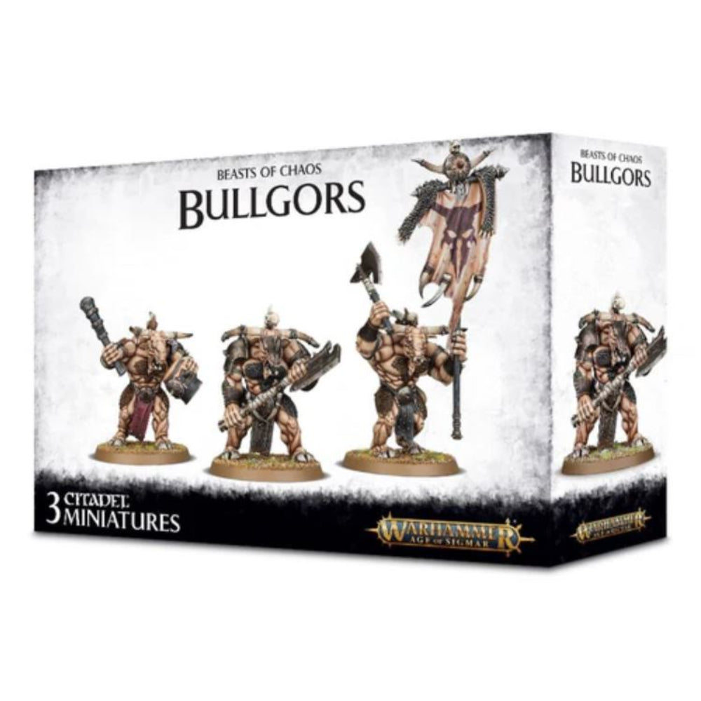 warhammer age sigmar beast chaos bullgors gor herd