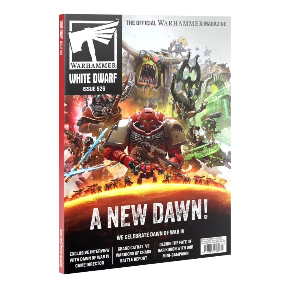 white dwarf magazine new dawn warhammer