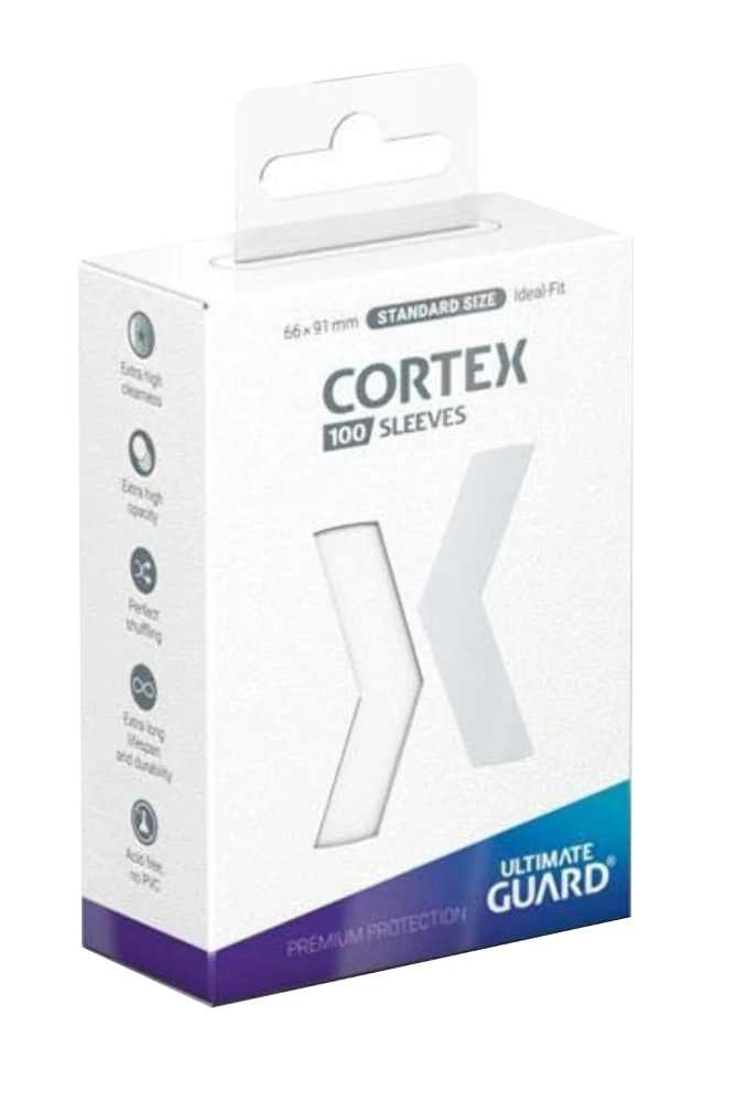 Cortex Sleeves Standard Size (100) -White