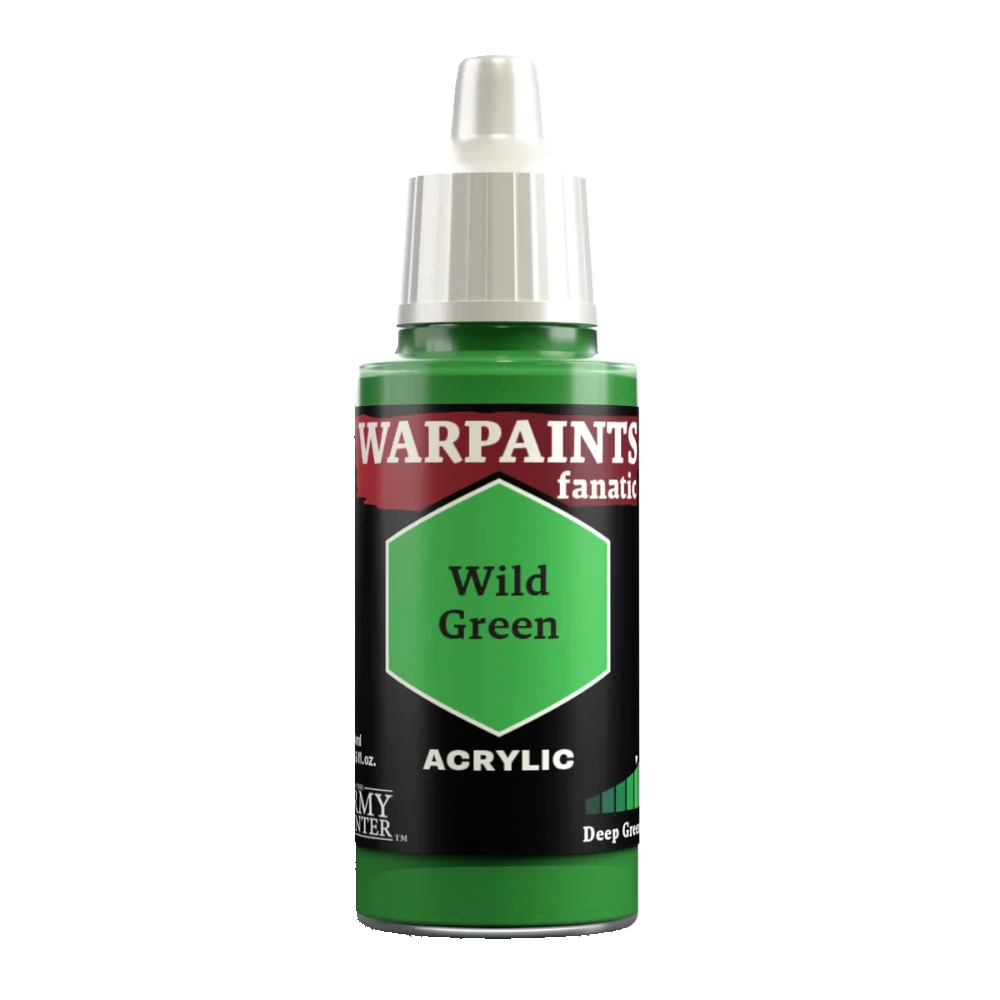 army painter warpaints fanatic paint acrylic wild green