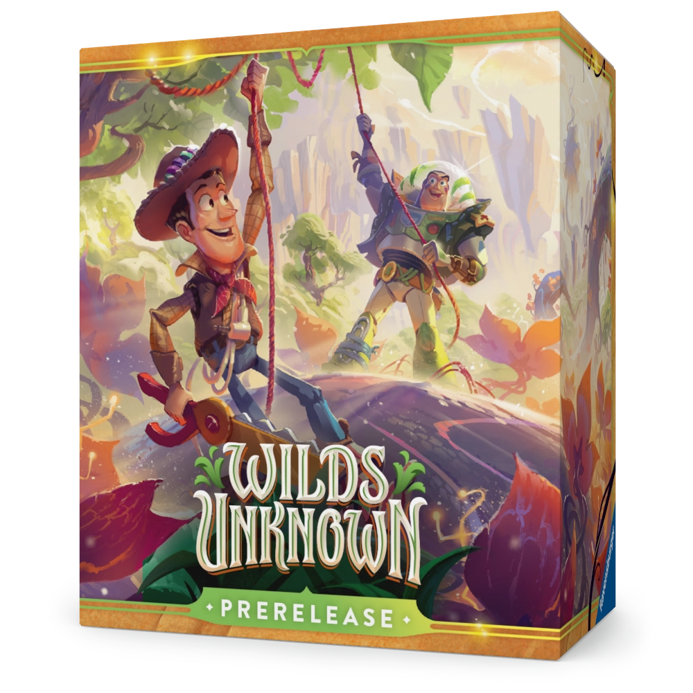 disney lorcana wilds unknown prerelease trading card game