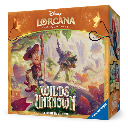 disney lorcana wilds unknown illumineers trove trading card