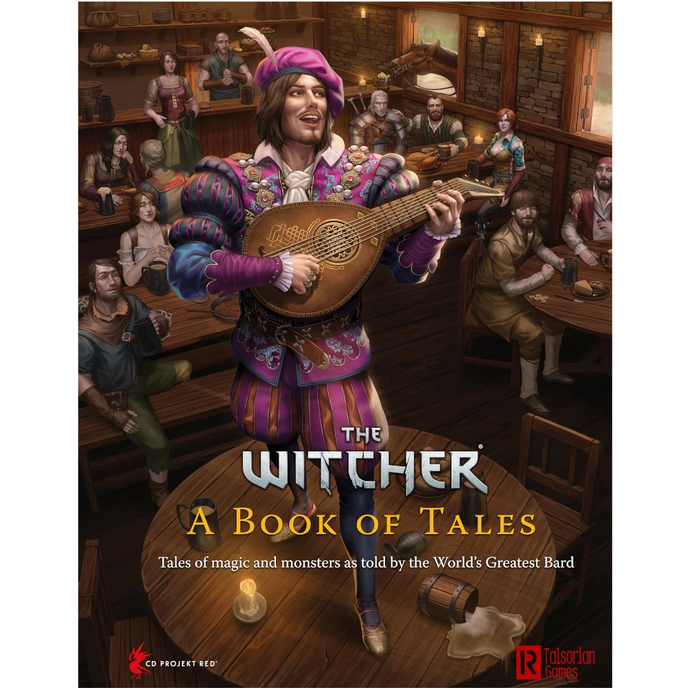 witcher ttrpg a book of tales dandelion
