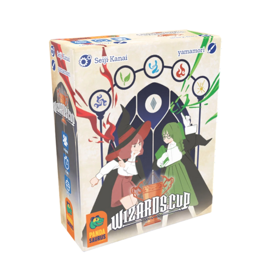 panda saurus wizards cup card deck building game 