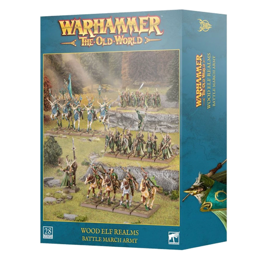 warhammer the old world wood elf realms battle march army