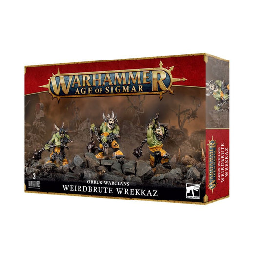 warhammer age sigmar orruk warclans weirdbrute wrekkaz citadel
