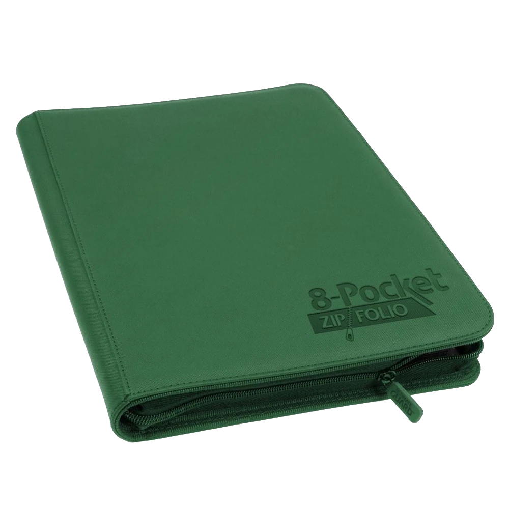 8 pocket zip folio xenoskin green card binder