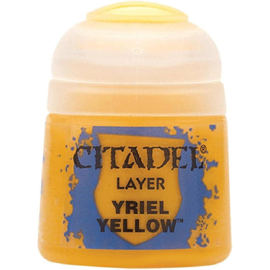 citadel color colour paint layer yriel yellow warhammer