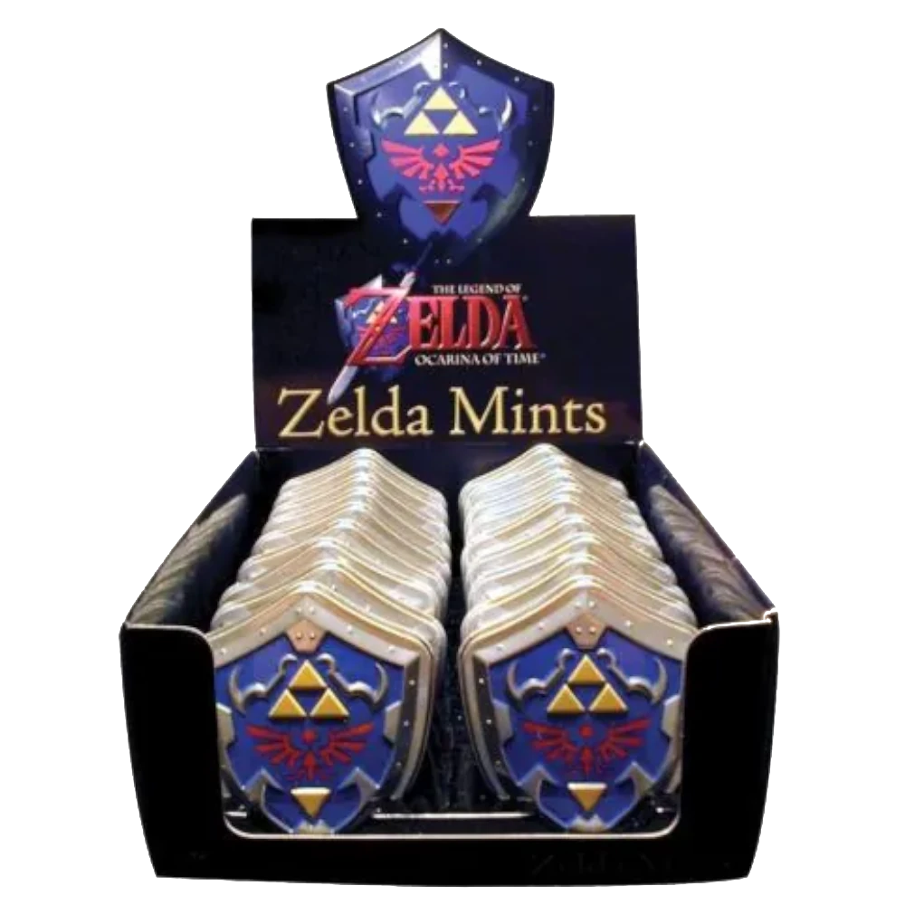 legend zelda shield mint tin hyrule