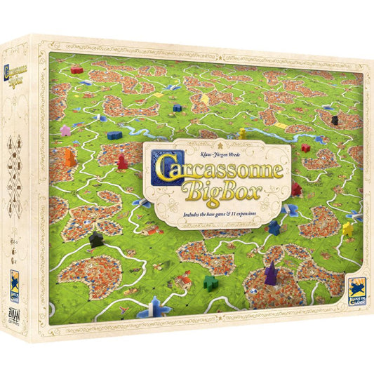 CARCASSONNE BIG BOX BOARD GAME BOX